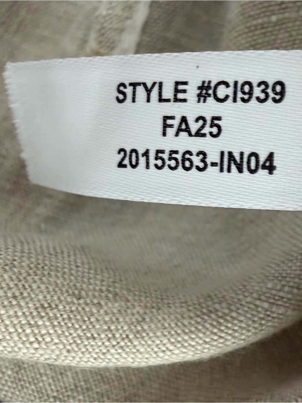 J.Crew Soleil Pant in Linen Flax Size M Pull-On Wide Leg Pants - Picture 8 of 12